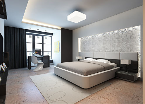 Dizajn spavaće sobe u četverosobnom stanu