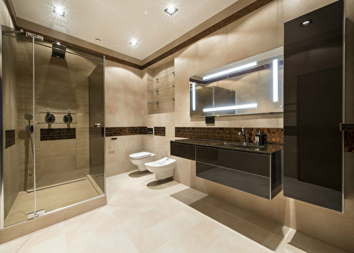 Dizajn kupaonice, Moskva