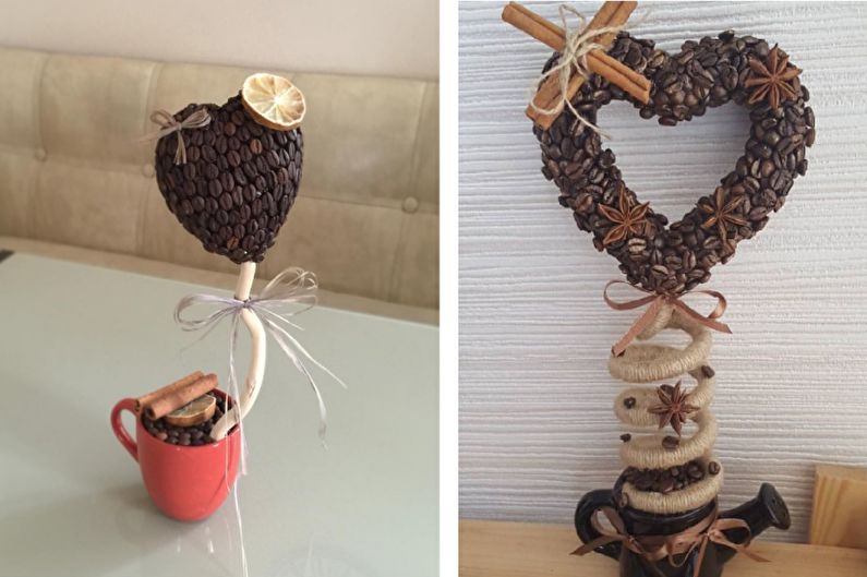 Ideer til kaffe Topiary - Valentine