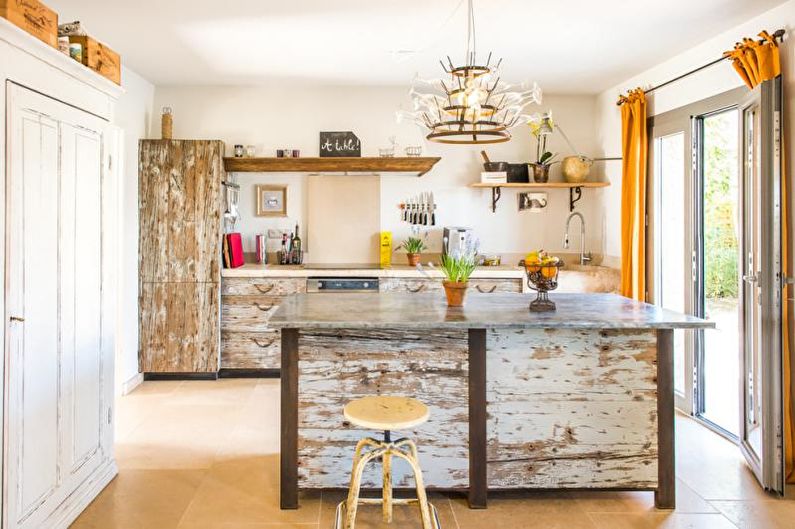 Skaistas virtuves foto - skaista virtuve Provansā