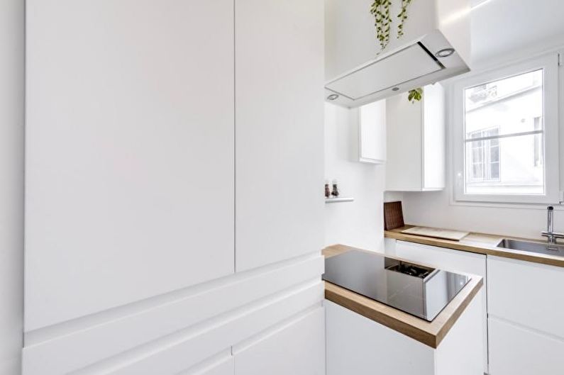 Skaists virtuves foto - Virtuve 5 kv.m. Parīzē