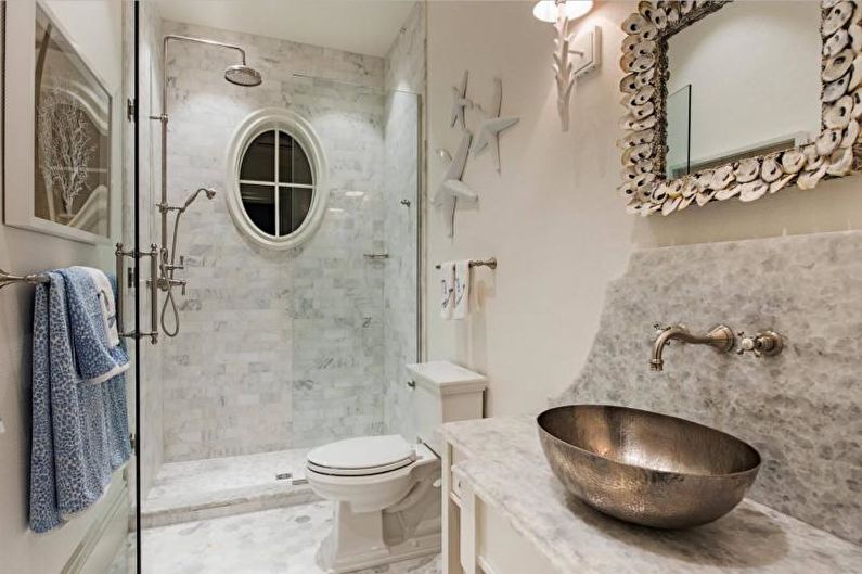 Kombiniertes Badezimmerdesign - Tipps zur Auswahl von Sanitärinstallationen