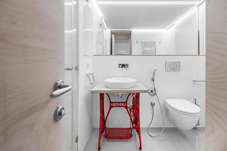 Design de interiores de uma casa de banho combinada - foto