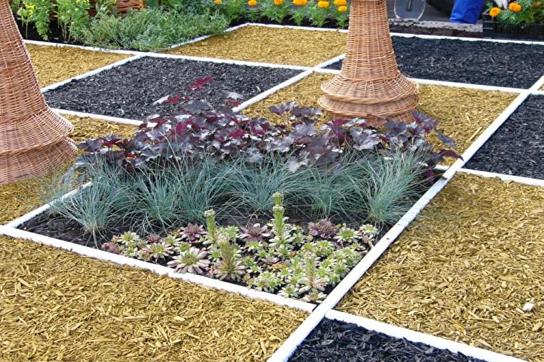 Модуларни цветни кревети - Цветни кревет у земљи, идеје за пејзажни дизајн