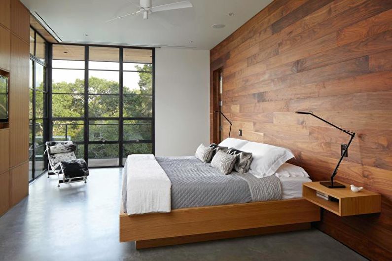 Spavaća soba - Dizajn apartmana u modernom stilu