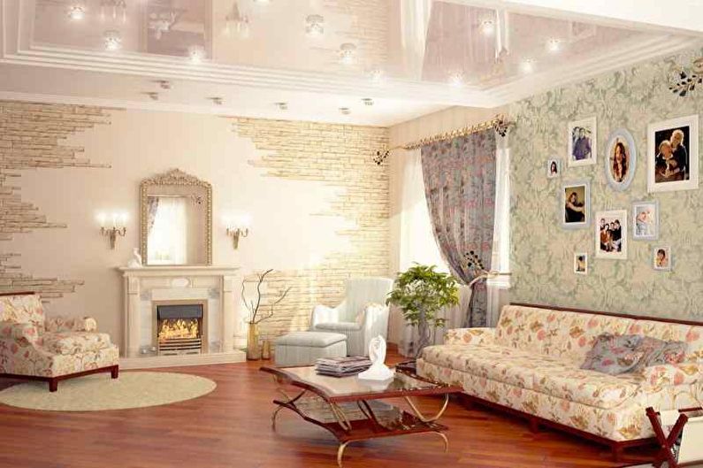 Interior design di un appartamento in stile provenzale - foto
