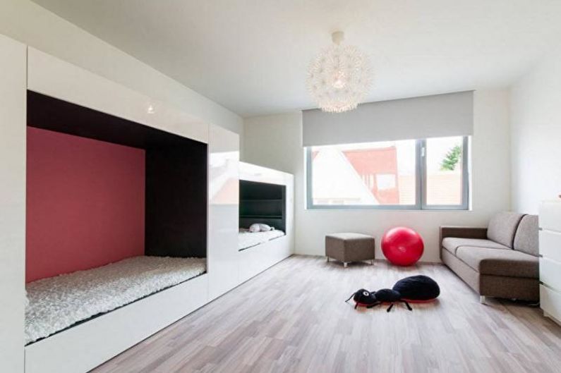 Chambre d'adolescent minimalisme - Design d'intérieur