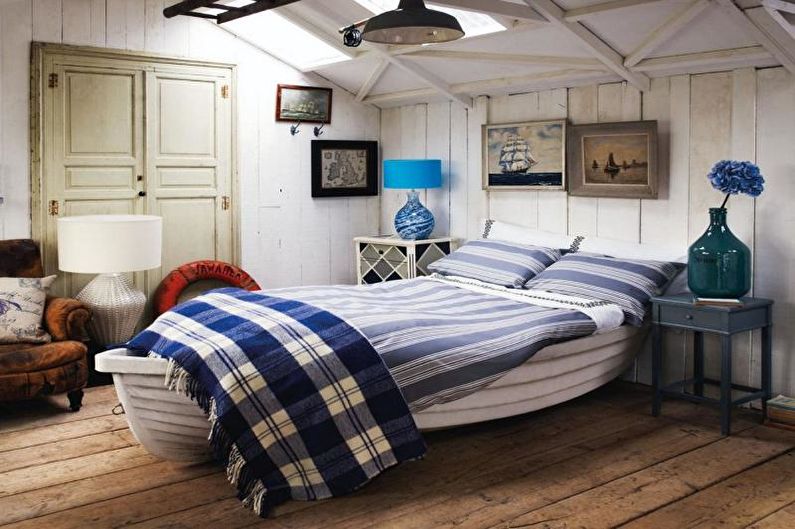 Стая за момчета в средиземноморски стил - Интериорен дизайн