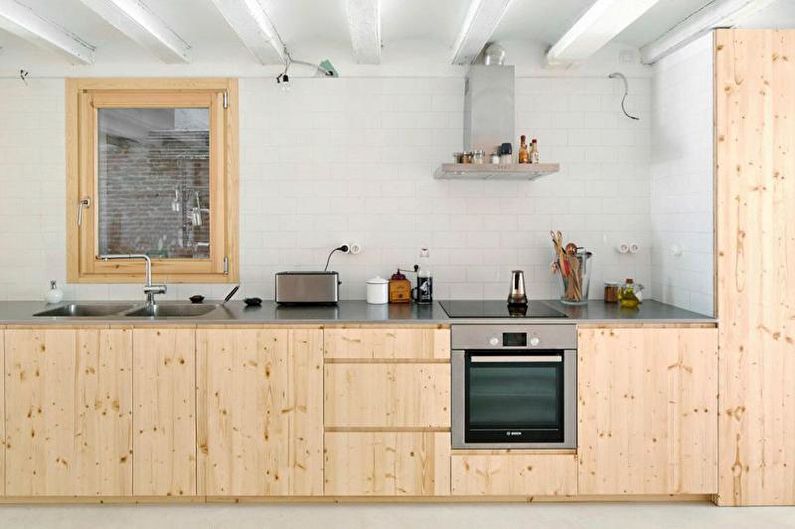 Skandináv stílusú apartman belsőépítészete - fénykép