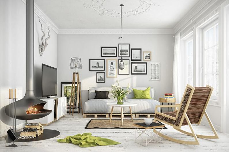 Thiết kế nội thất chung cư theo phong cách Scandinavia - ảnh