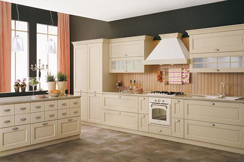Soft combinations - How to choose a color for the kitchen
