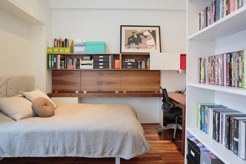 Spavaća soba - Dizajn jednosobnih stanova