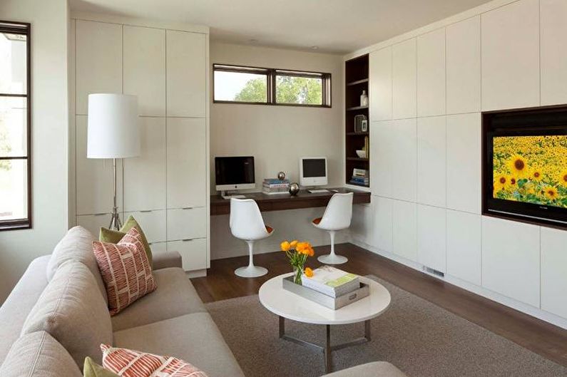 Design interior al unui apartament cu două camere - fotografie