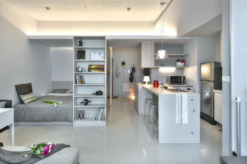 Design av en liten leilighet - Tekstur