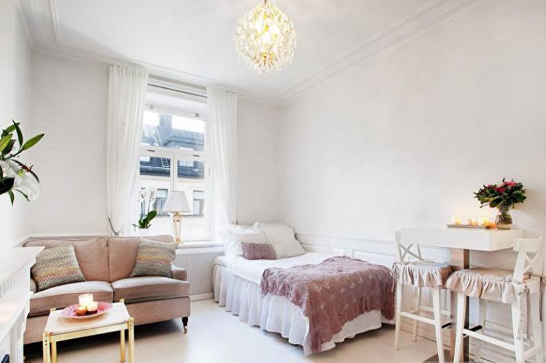 Malý byt ve stylu Provence - interiérový design