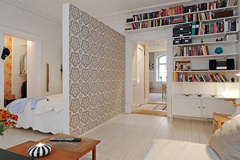 Интериорен дизайн на малък апартамент - снимка