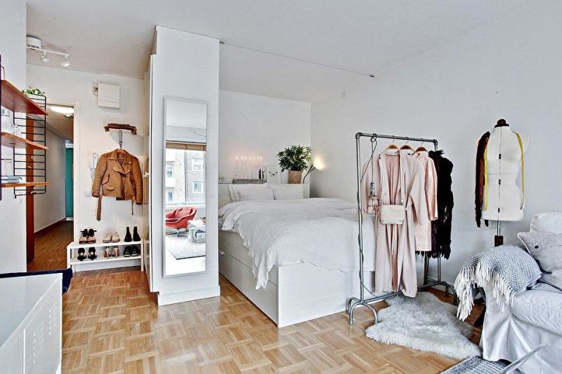 Interiørdesign av en liten leilighet - foto