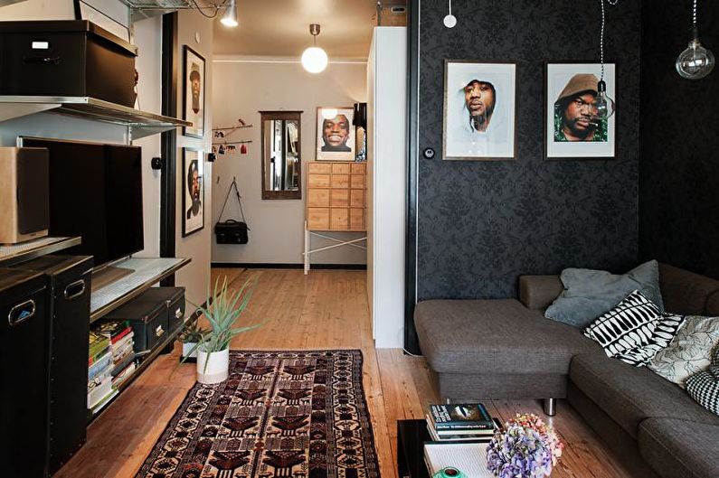 Design d'intérieur d'un petit appartement - photo