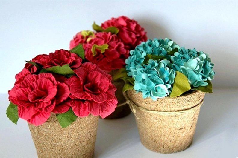 DIY paper flowers - photo