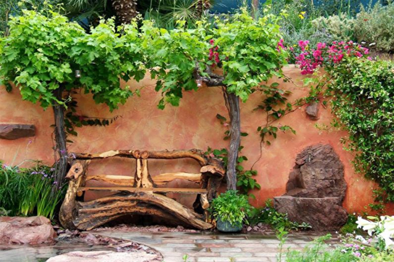 Venkovský styl - Zahrada letní chaty