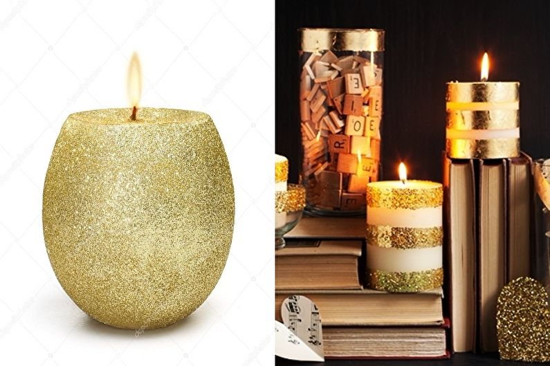 Sparkle Candle - Направи си сам декоративни свещи