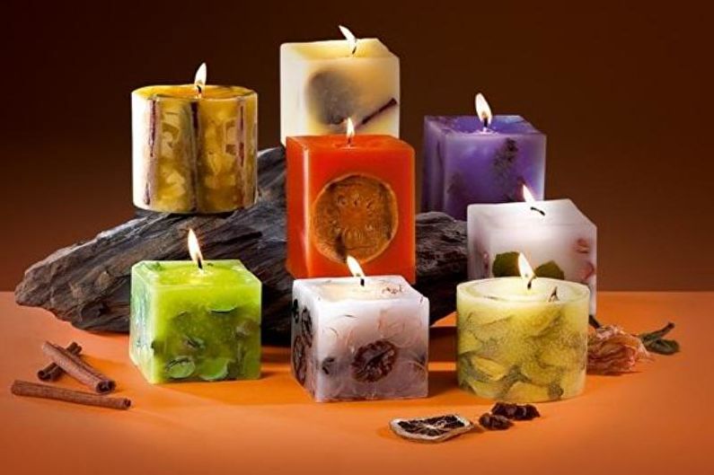 Vonné svíčky - DIY Dekorativní svíčky