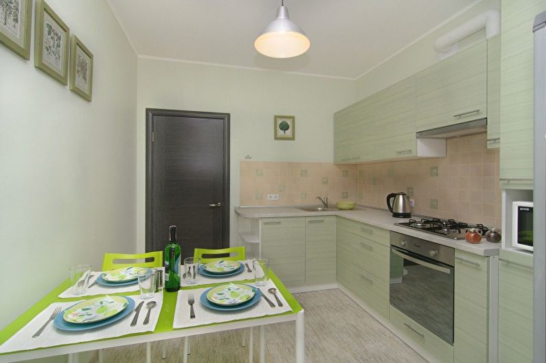 Kitchen Design in Olive - Wall Decoration