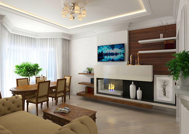 Projeto de design do apartamento “Austeridade Moderna” - foto 2