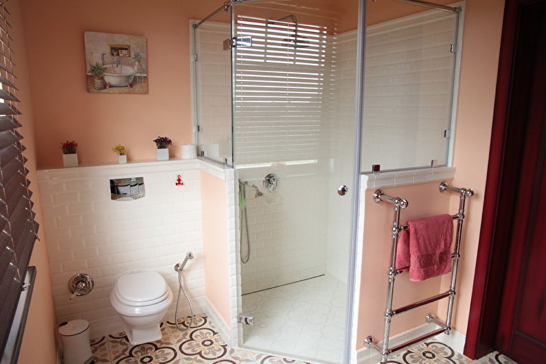 Venkovská koupelna - interiérový design Foto