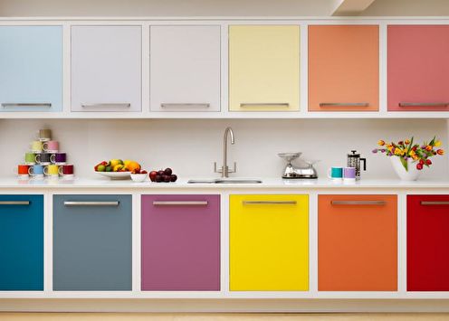 Hur man väljer en färg för köket: 20 tips