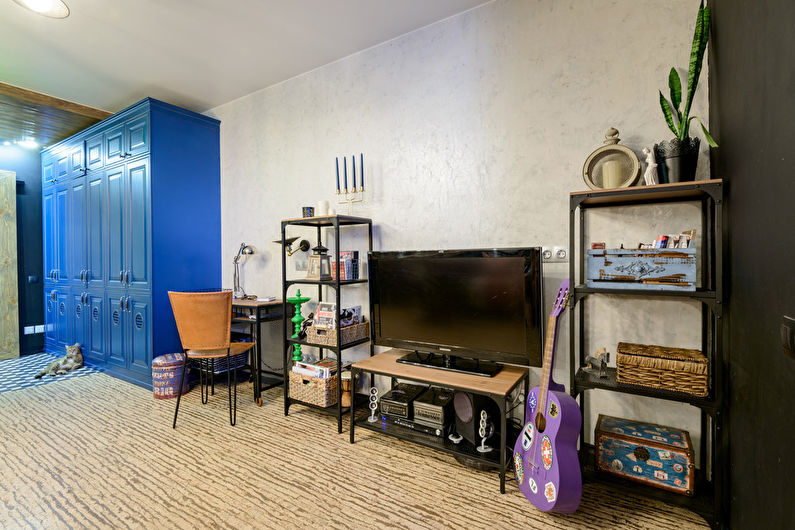 L'appartement est de style loft, 35 m². - photo 5