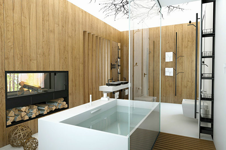 Salle de bain “Dans une pinède ...” - photo 4
