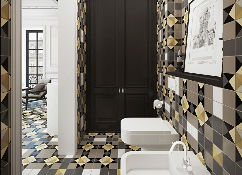 Londonā: Vannas istabas dizains - 4. foto