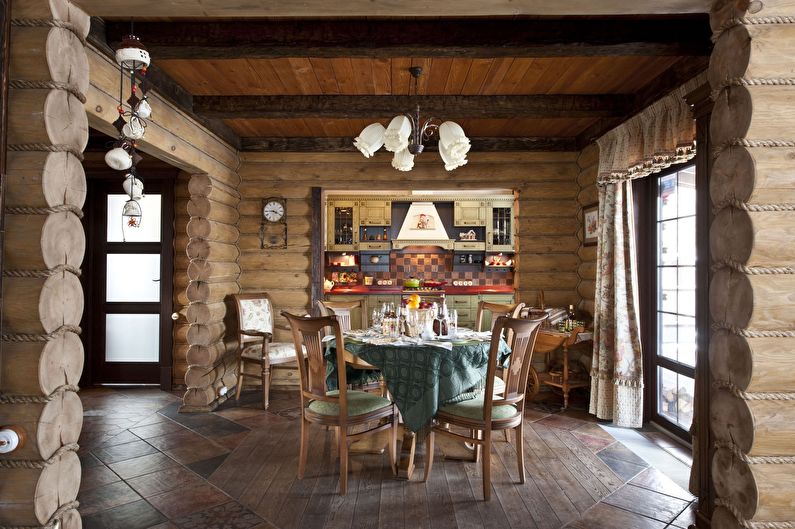 Cucina in stile country design - Sala da pranzo