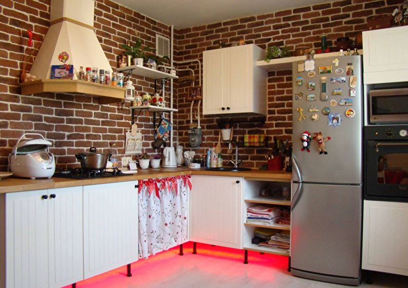 Projektowanie wnętrz kuchni w stylu wiejskim - zdjęcie