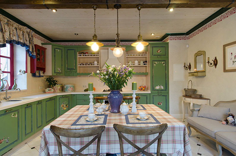 Dapur Gaya Provence Romantik - foto 1