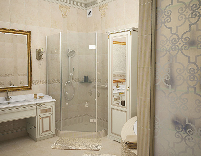 Klasikinis vonios kambarys 11 m2 - 6 nuotrauka