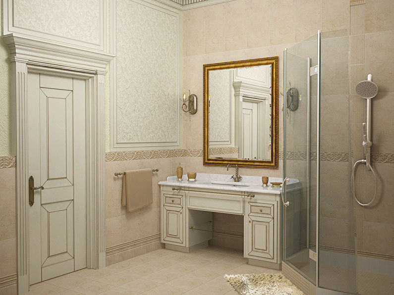 Klasiskā vannas istaba 11 m2 - 7. foto