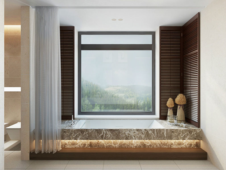 “Komforta un mājīguma zonā”: Vannas istabas interjers - 2. foto