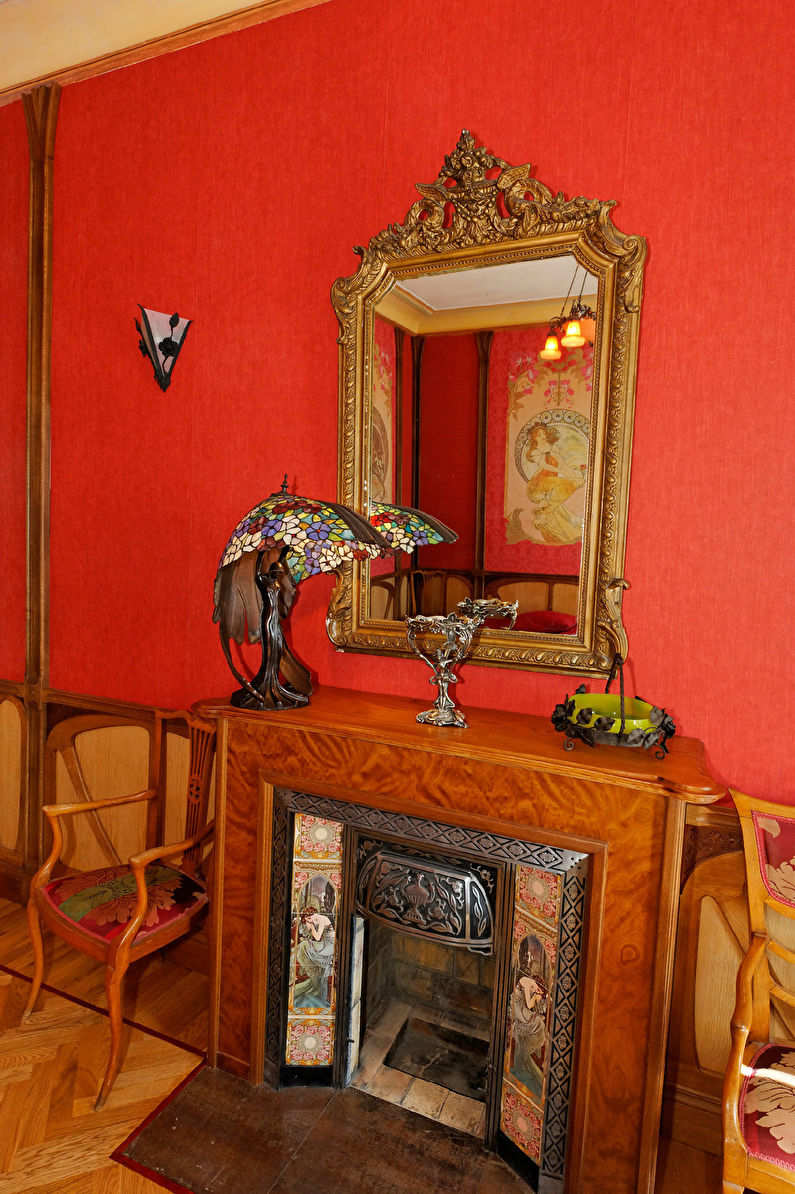 Art Nouveau Bedroom, France - fotografie 4