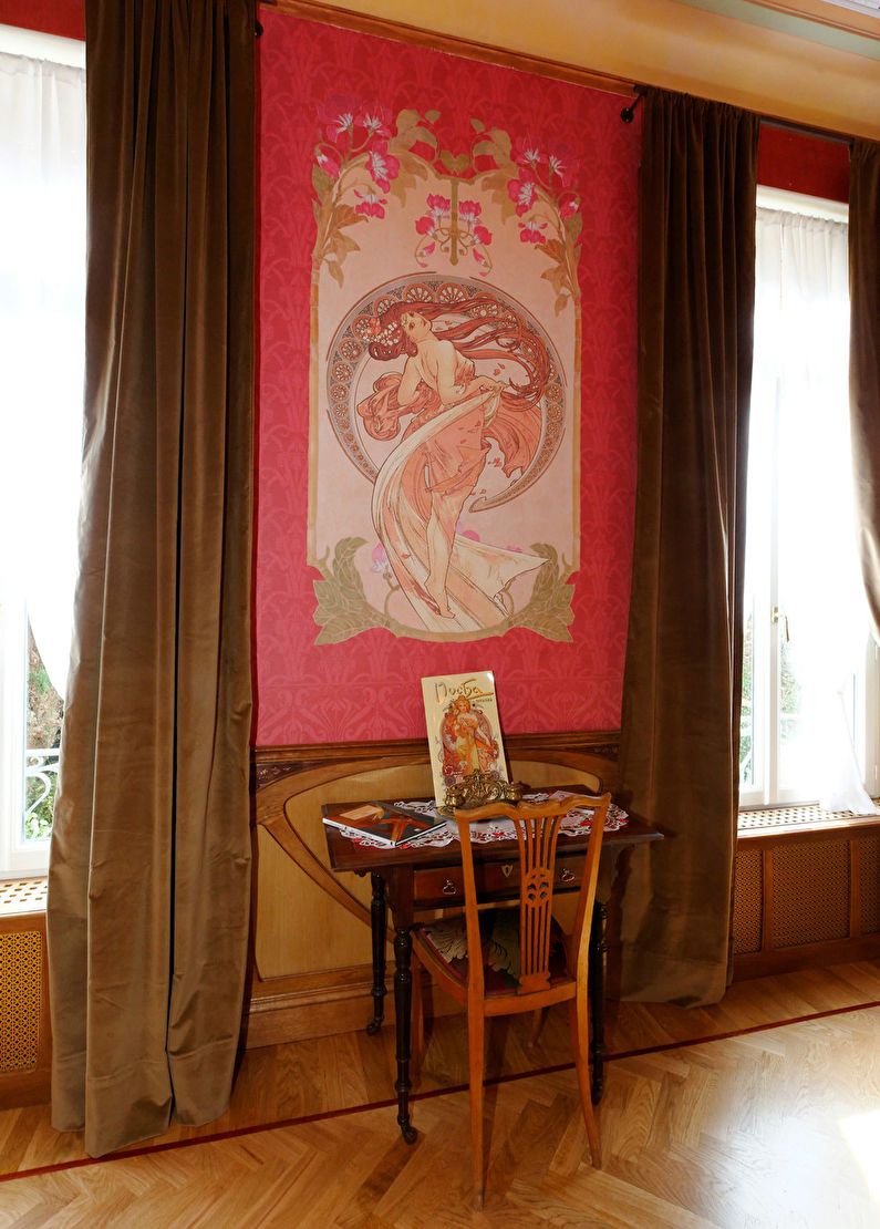 Art Nouveau Bedroom, France - fotografie 5