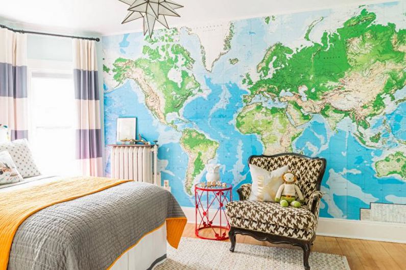 Papel de parede para quarto de criança - Como escolher papel de parede no apartamento