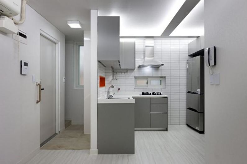 Design interior al unui apartament cu o cameră 33 m2 - fotografie