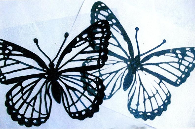 Artesanato de garrafa de plástico DIY - borboletas