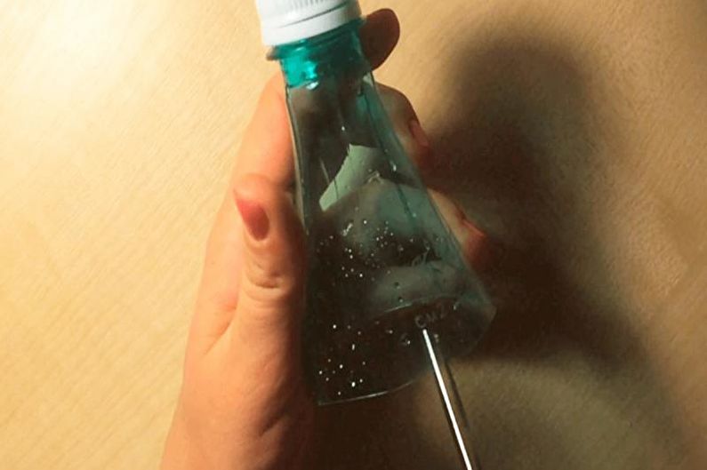 DIY plastmasas pudeļu izstrādājumi - aizkari un vītnes
