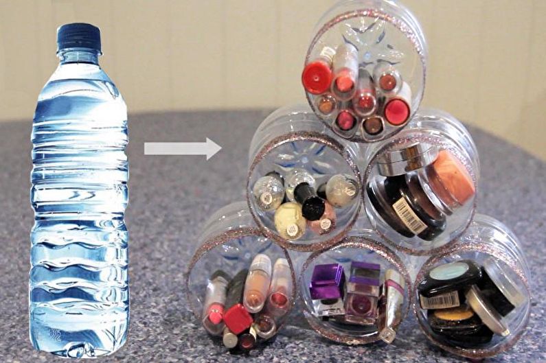 DIY plastmasas pudeļu darinājumi - neparastas DIY idejas