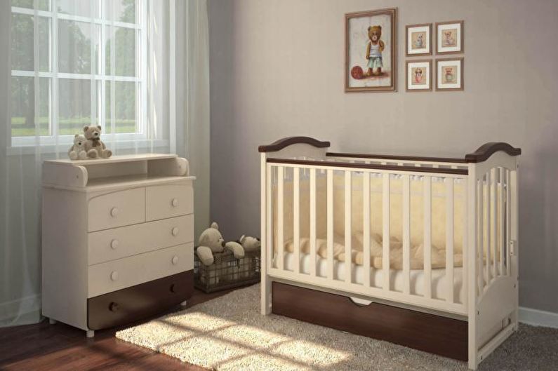 Klasiskā gulta - bērnu gultas