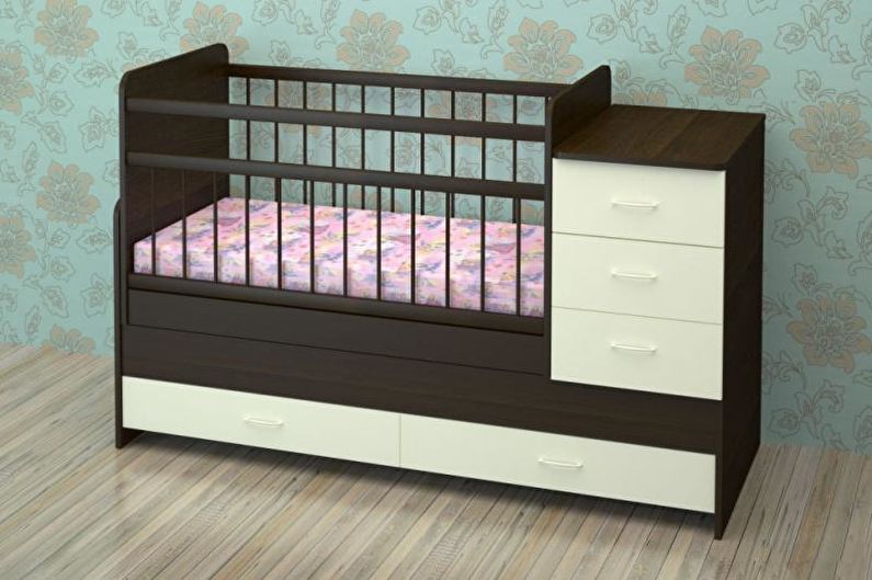 Transformuojanti lova - vaikiškos lovos