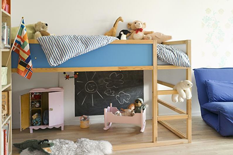 Łóżko na poddaszu - Łóżka dla dzieci