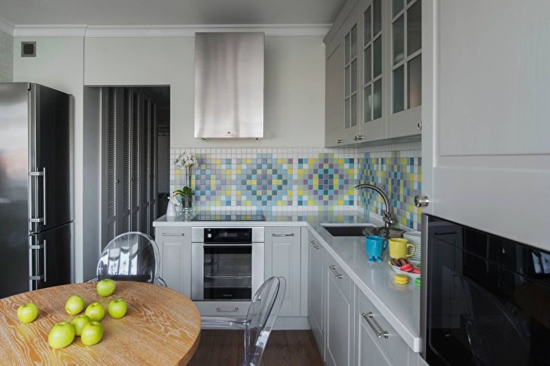 Σχεδιασμός κουζίνας μοντέρνου στυλ - Διακόσμηση τοίχου